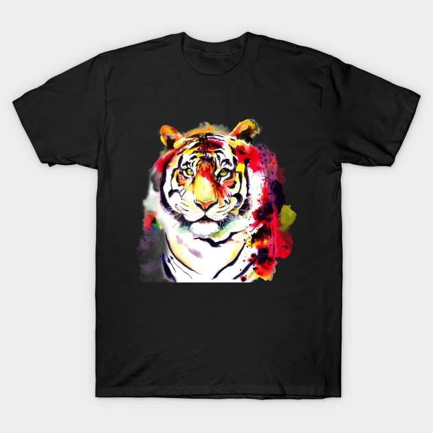 The Big Tiger T-Shirt by IsabelSalvador